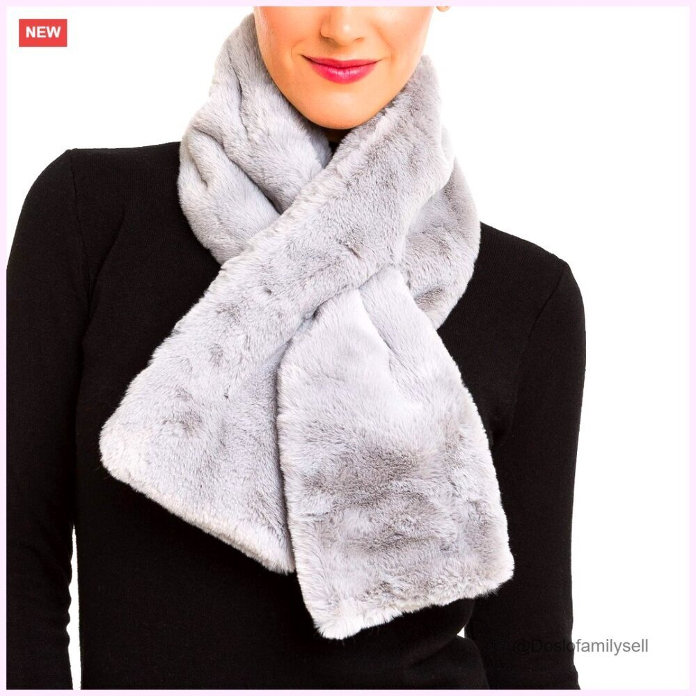 Faux Fur Scarf Collar Shrug for Women Winter Accessory